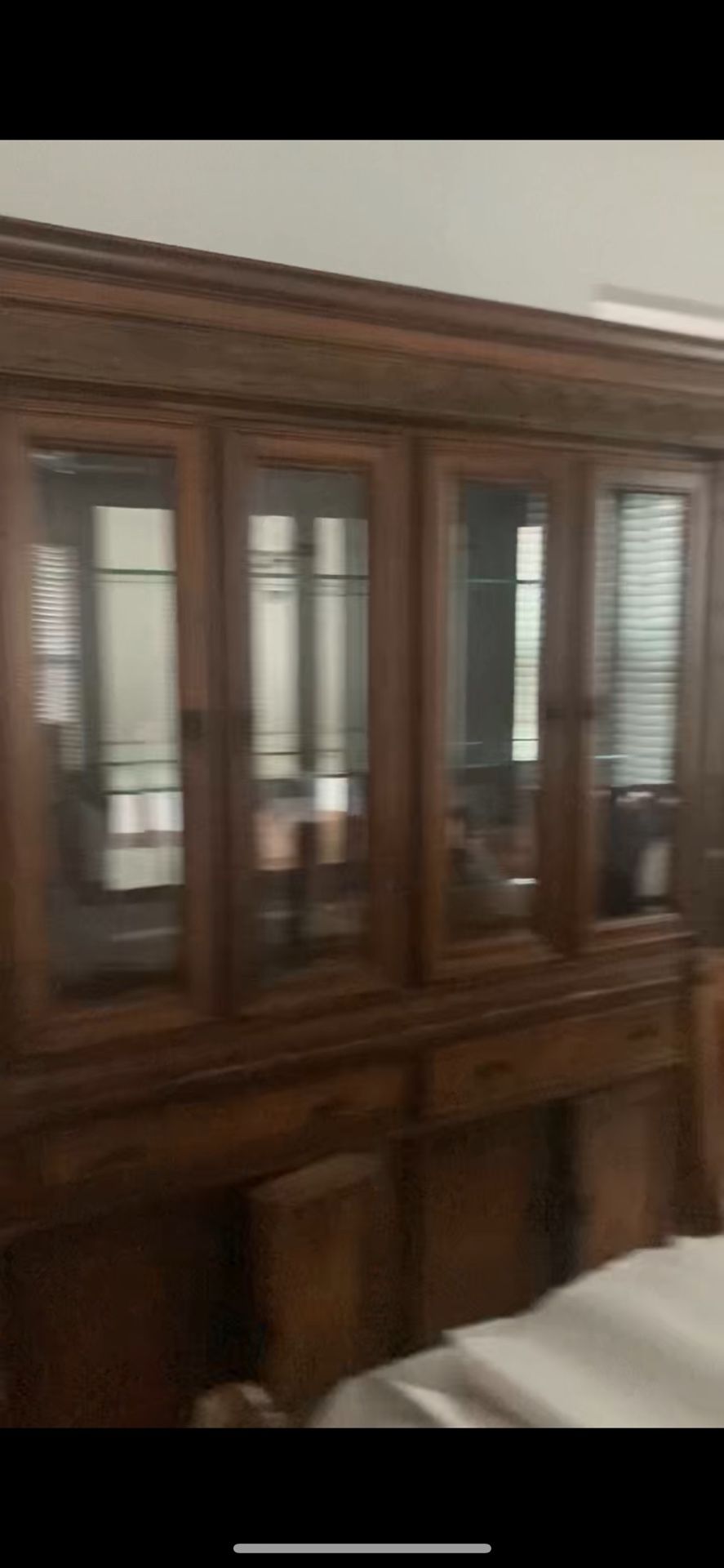 China Cabinet Real Wood