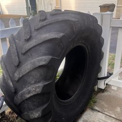 Workout Tire And Battle Rope