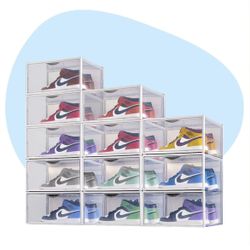 Neatly Shoebox Clear Pack Of 12