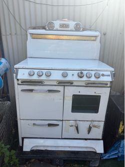 Old vintage stove