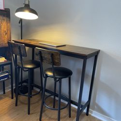 Small Table And Stools 