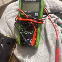 Commercial Electric Manuel Ranging Multimeter