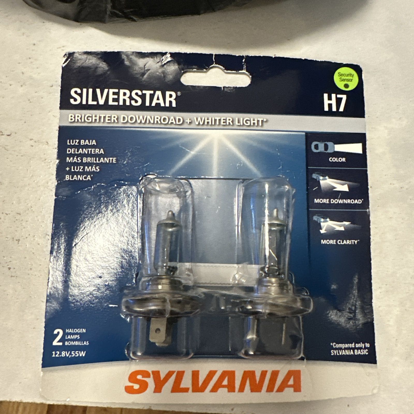 Silverstar Downroad + Whiter Light H7