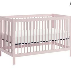 Oxford Baby Essential Island Full Size Crib. In Pink. New.