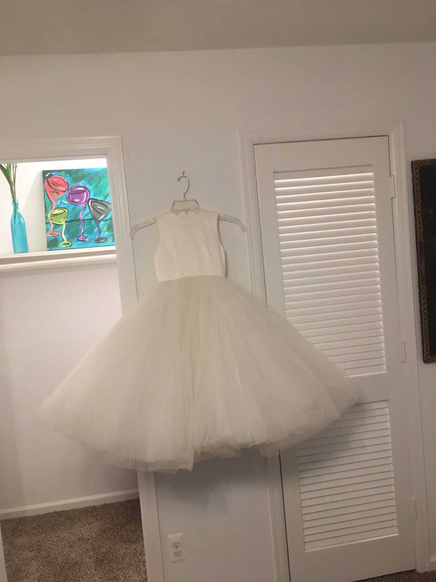 Bridal Suite (Wedding Dress and Flower girl dress with shoes and corset_