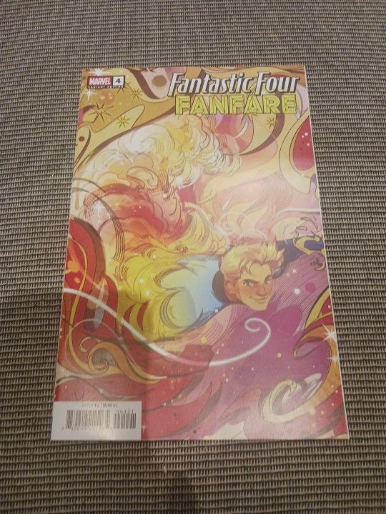 FANTASTIC FOUR FANFARE #4 NICOLETTA BALDARI 4-PART CONNECTING SEPTEMBER 2025