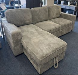 Light gray Sectional sleeper