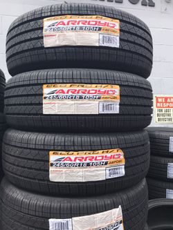 245/60R18 - $399 ALL 4 INSTALLED W FREE ALIGNMENT