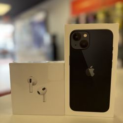 Iphone 13 brand new sealed pack With Airpods 