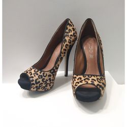 Aldo cheap cheetah heels