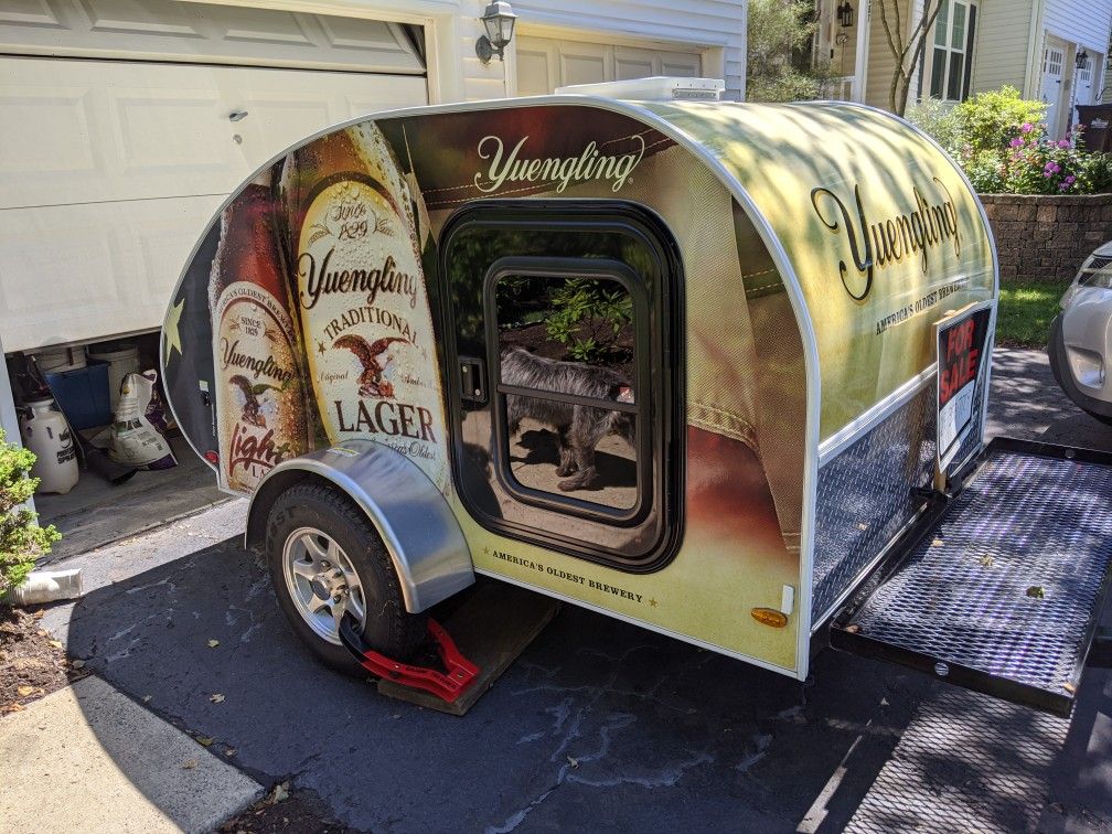 Yuengling Little guy teardrop camper. Only 23 made!