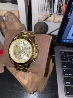 Michael Kors Gold Chronograph Watch