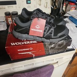 New In Box Men's 10 Wolverine Carbon Safety Toe Work Shoes