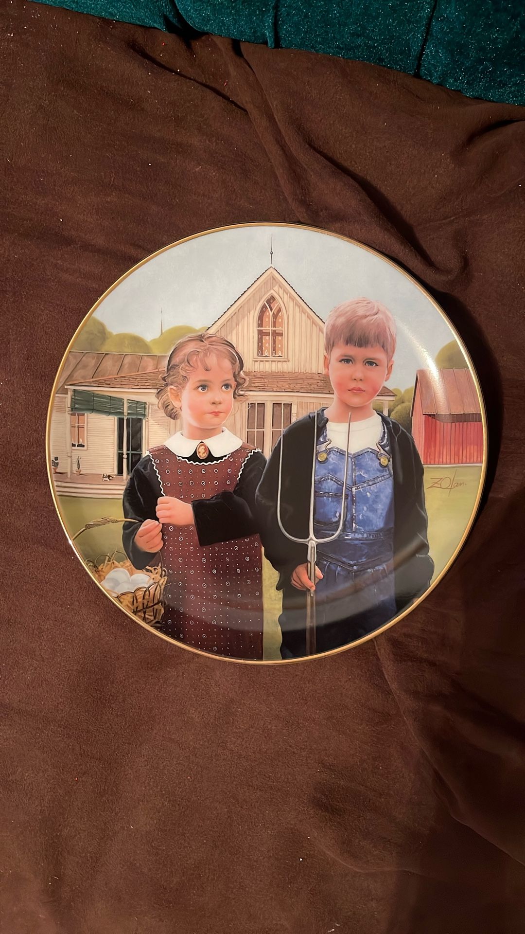 Donald Zolan “Heartland Promise” Plate