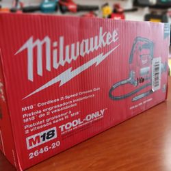 Milwaukee new Grease Gun 18M Dual Speeds 