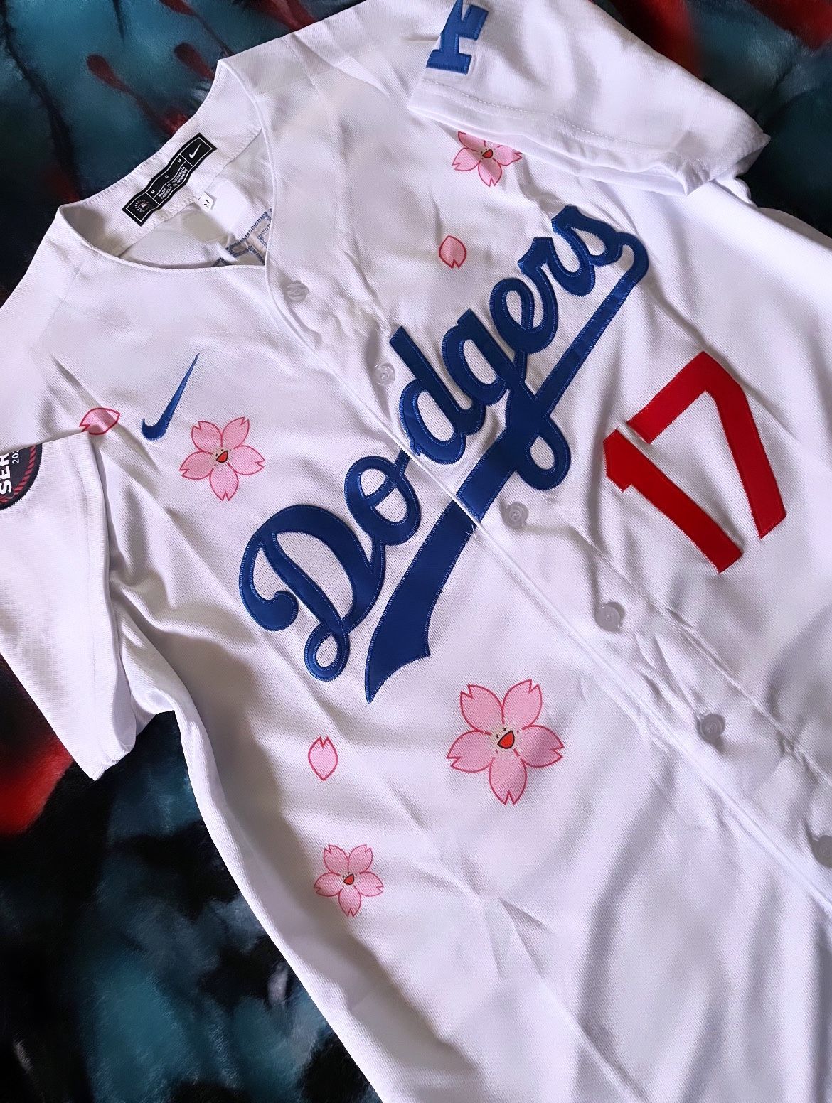 Dodgers ohtani jersey