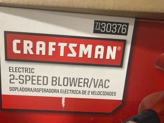 Craftsman Electric 2-Speed Blower/Vac