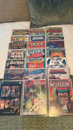 Comic book lot collection