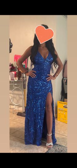 Blue Prom Dress