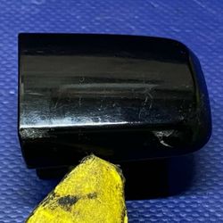 07-15 INFINITI G25 G35 G37 Q40 FRONT RIGHT OUTSIDE DOOR HANDLE TAB BLACK # 77422