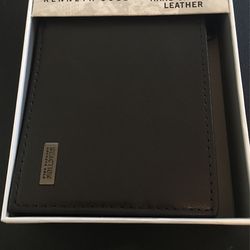 Kenneth Cole Leather Wallet (New)