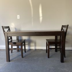 IKEA Laneberg Extendable Wood Dining Table