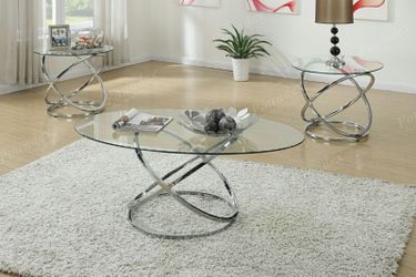 New coffee table set with 2 end tables new in box