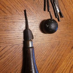 Millers Falls Mahogany Handle Tool 