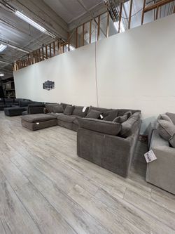 Costco dark gray 6pc sereen modular sectional
