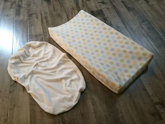 Changing Pad with Two Soft Covers