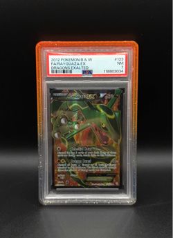 Psa 7 dragon exalted Rayquaza pokemon