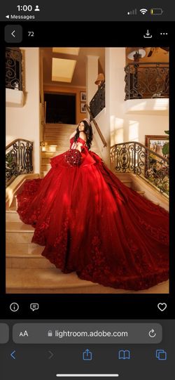 Quinceañera Dress- Burgundy