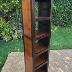 Bamboo Tower Shelf 