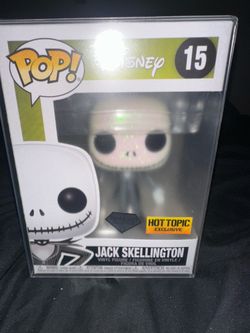 20$ jack skellington (diamond edition) funko pop