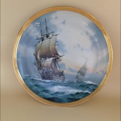 Franklin Mint/Derek Gardner "Victory" Ship Plate