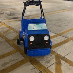 Mall Blue Car Baby Stroller 