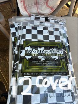 Checkers decor 4/party