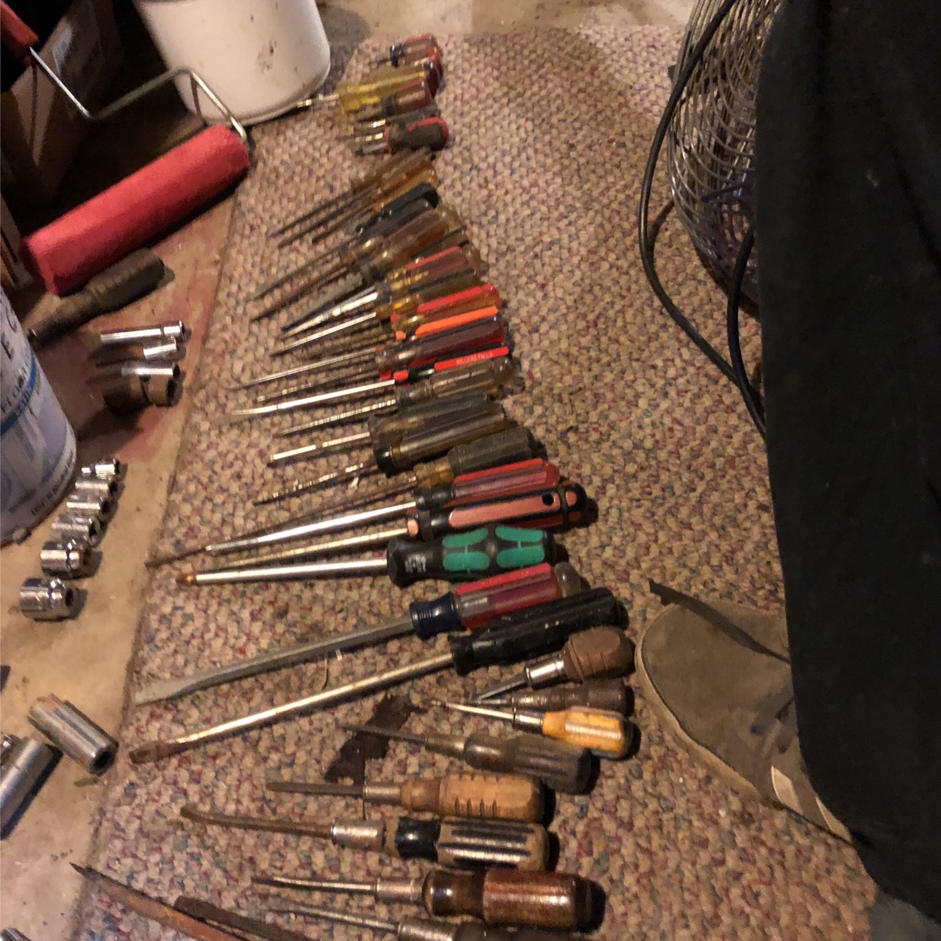 41 screwdriver set! all makes and sizes