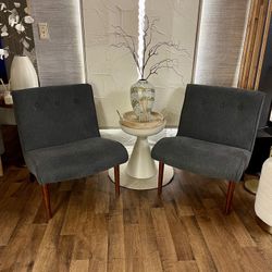 Pair Decorative Chairs.