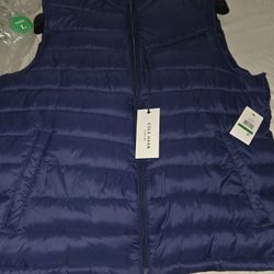 Cole Haan Men's Zip Front Quilted Vest