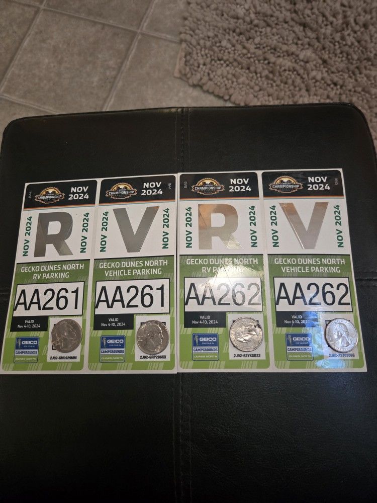 2 Rv Camp Spots For Nascar Race Phoenix