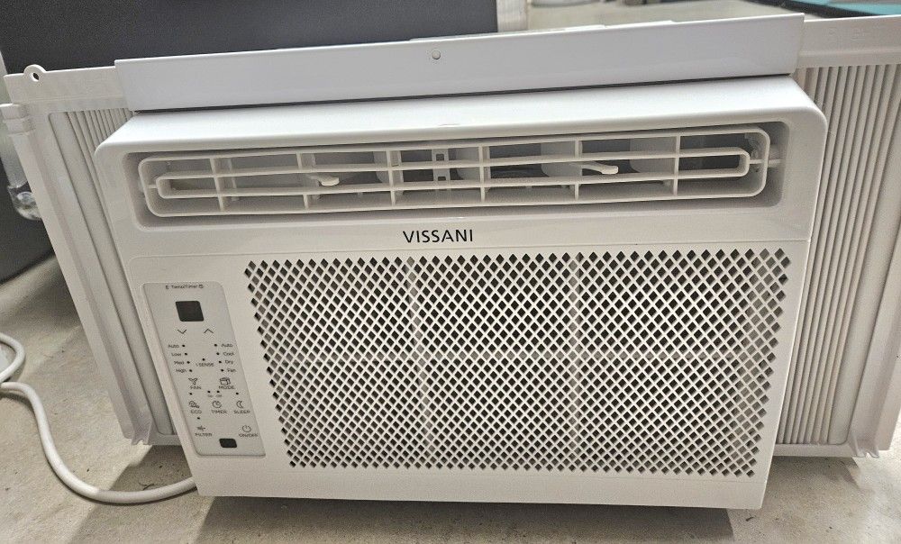 Vissani 6,000 BTU 115-Volt Window Air Conditioner