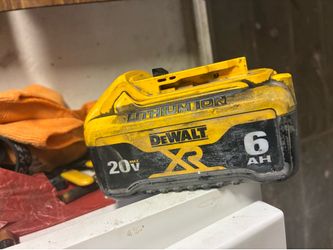 Dewalt XR 20v battery