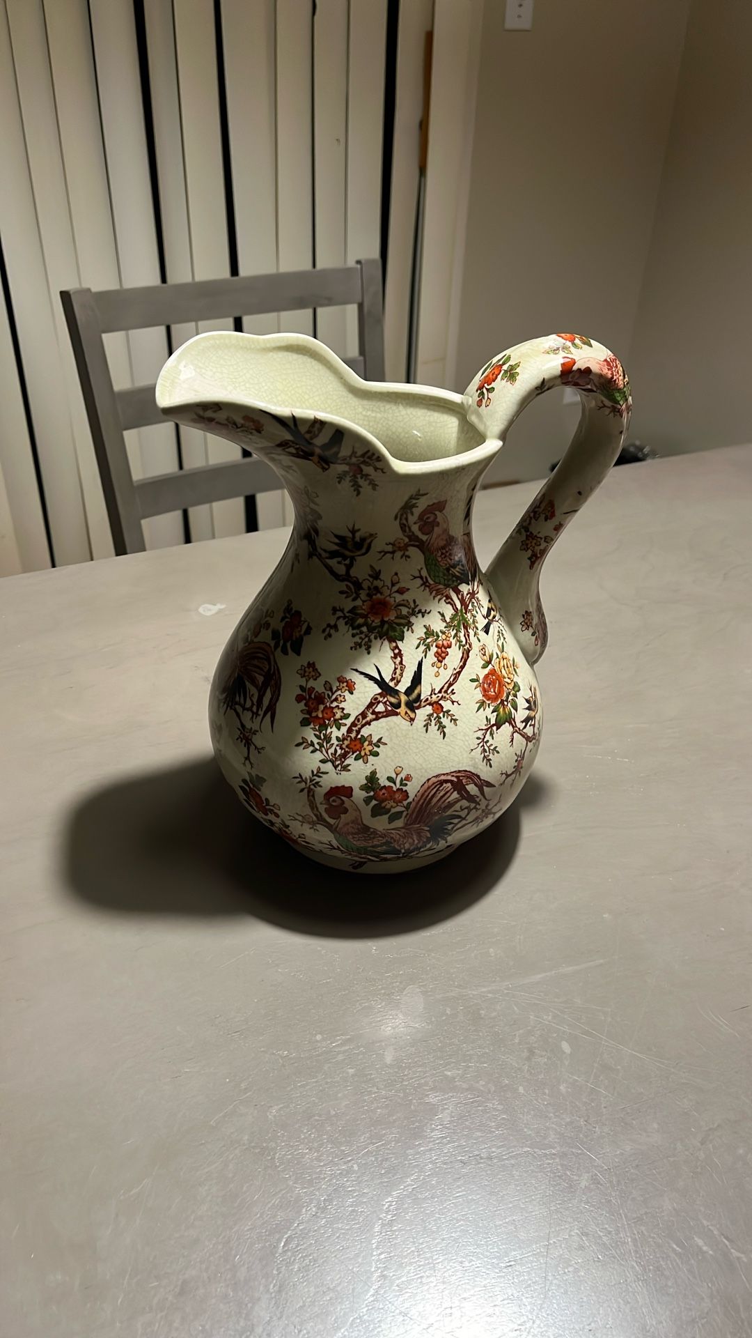 Vintage Ceramic Jug Chinese