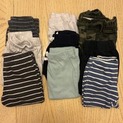 9 Pairs 12 Month Pants 