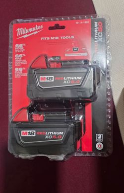 Milwaukee M18 RedLithium XC5.0 Battery 2-Pack