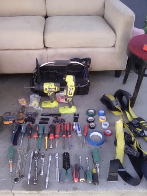Hand Tools ,Power Tools, Tool Bag ,Harness