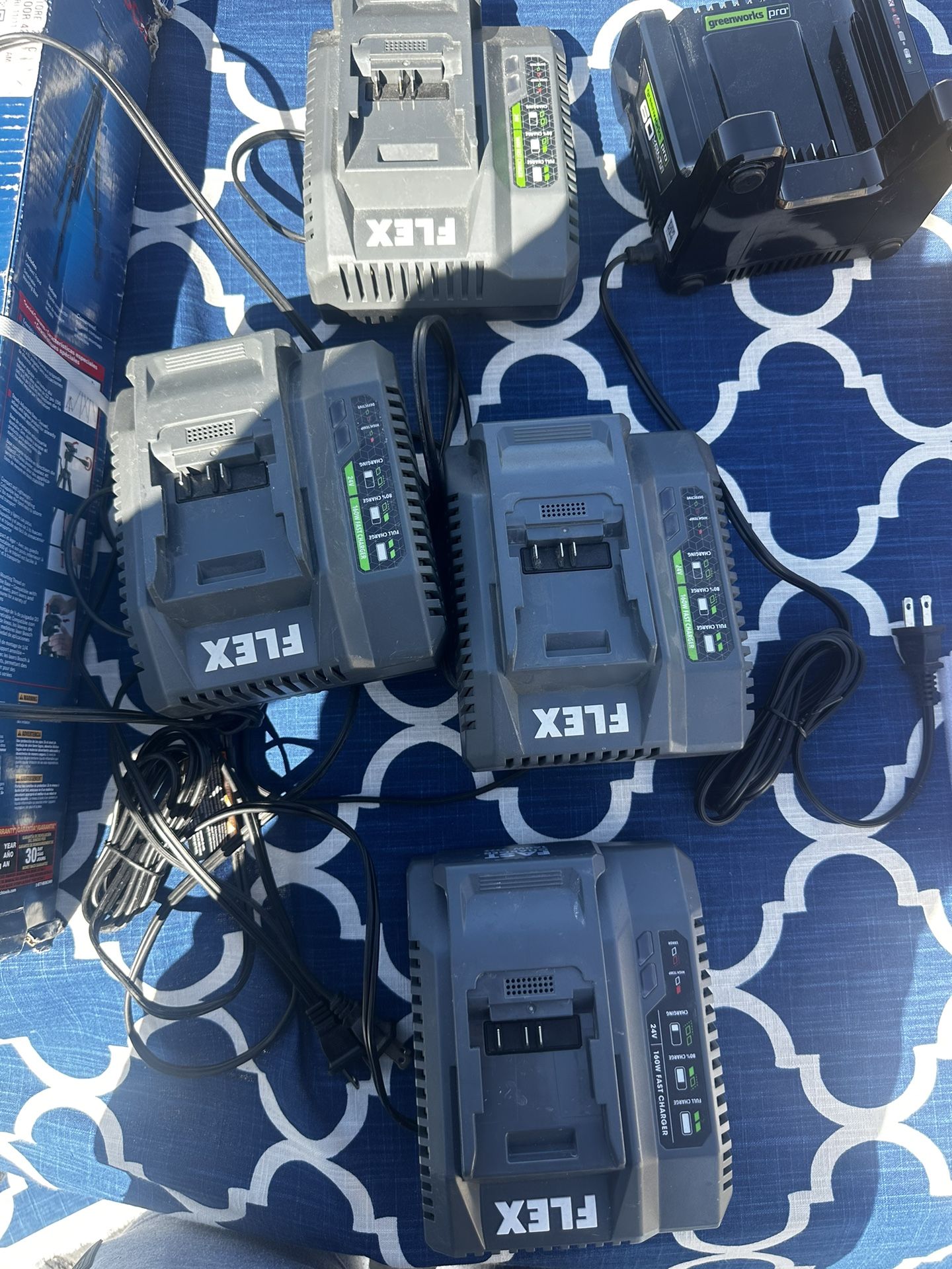 Flex chargers