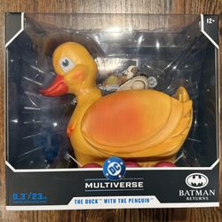DC Multiverse Batman Returns The Duck & Penguin Figure Movie Vehicle