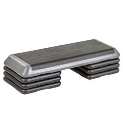 The Step (Adjustable Aerobic Fitness Platform) w/ 6 Risers 